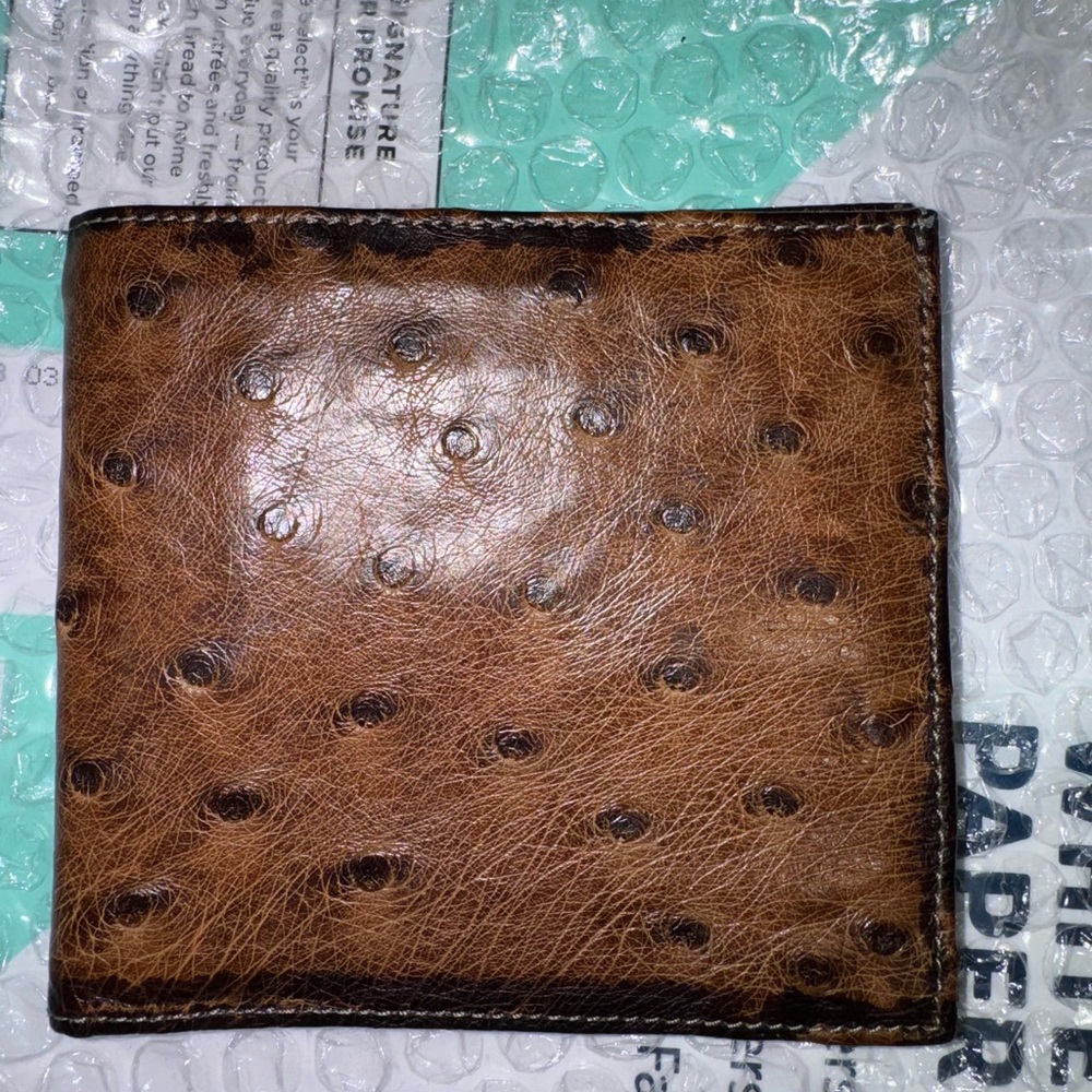 Tony lama leather wallet